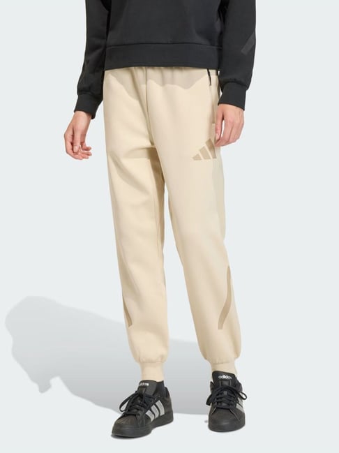 ADIDAS Beige Regular Fit Pants