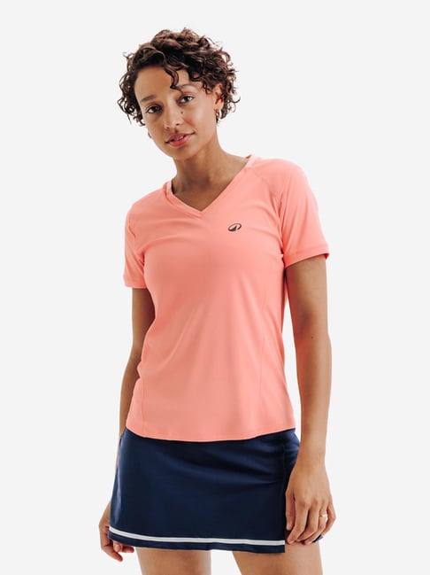 decathlon Kuikma - Women Pink TTS Dry Breathable Tennis T-Shirts-picture-33