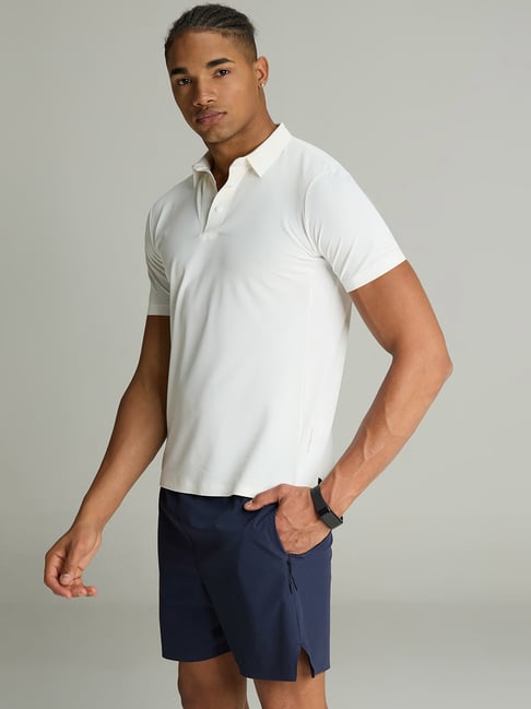 Cava Athleisure White Ace Bond Polo-picture-13