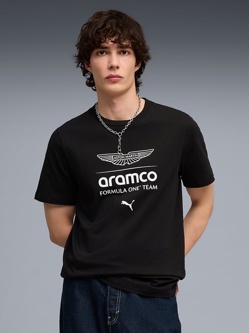 Puma Aston Martin F1 Crew Neck Big Logo Tee-picture-12