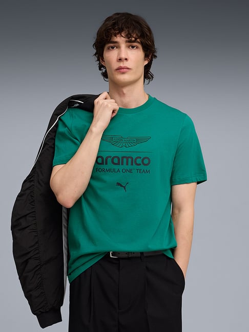 Puma Aston Martin F1 Crew Neck Big Logo Tee-picture-17