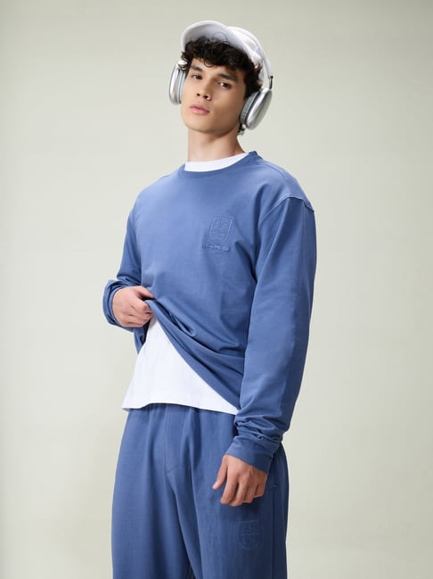Cava Athleisure Blue Everywear Sweatshirt-picture-15