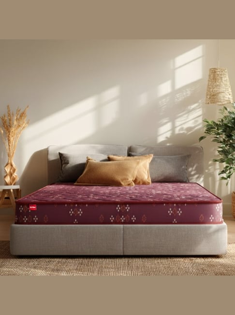 Kurlon Aaram Tri-Fold Travel Mattress Rubberized Natural Coir Compact - Single Size (72x35x3)