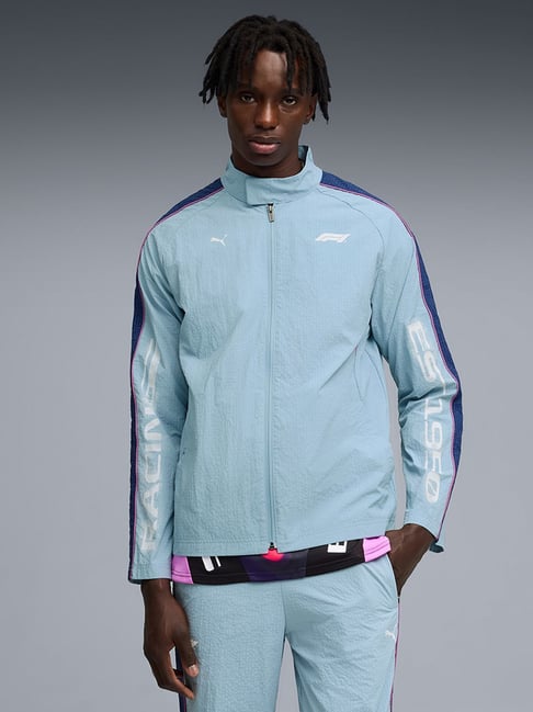 Puma Seafoam Regular Fit Sports Jacket