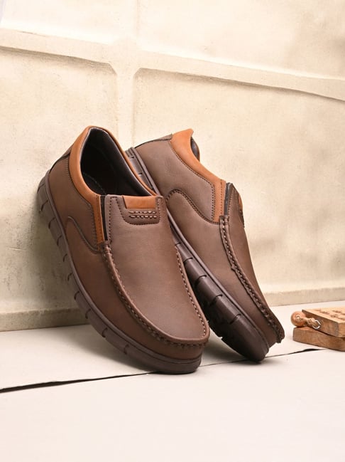 Buy Hoversoul Men's Zune Moss Green Derby Shoes at Best Price