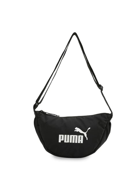 Puma Black Printed Cross Body Bag