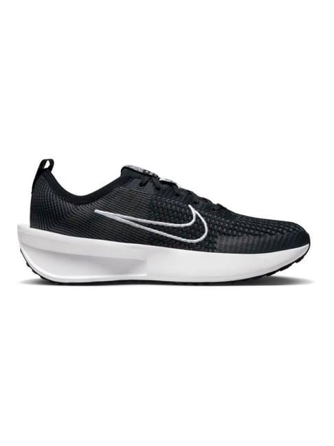 Nike Men's INTERACT RUN Black & White Anthracite Running Shoes-picture-48