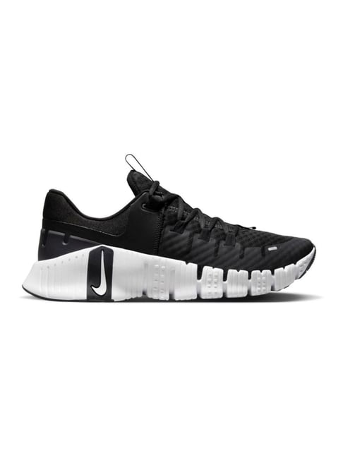 Nike Men's FREE METCON 5 Black & White Anthracite Training Shoes