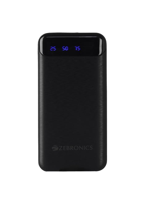 Zebronics MB10000S4 Power Bank USB Type C - Black