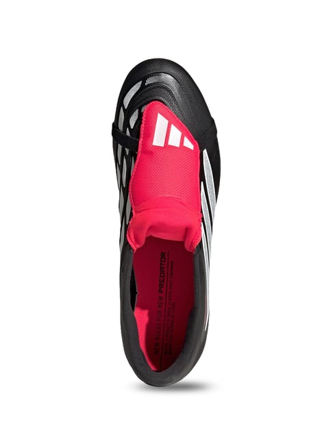 Adidas Men's Predator Club FT FG MG Black & Red Football Shoes