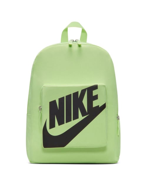 Nike Lt Liquid Lime & Black Y Classic Printed Backpack Nike Lt Liquid Lime & Black Y Classic Printed Backpack