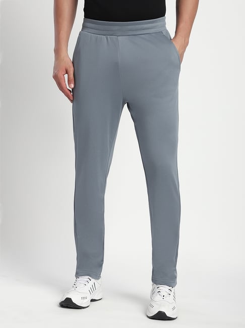 R&B Grey Polyester Regular Fit Trackpants-picture-34