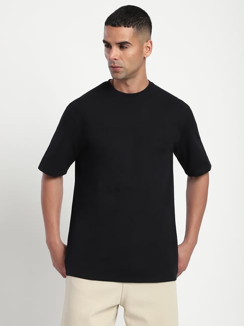 R&B Black Regular Fit T-Shirt-picture-22