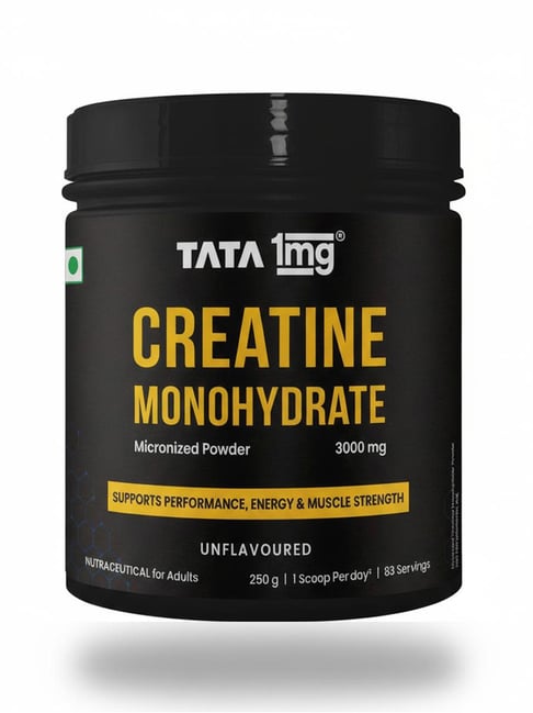 Tata 1mg Creatine Monohydrate Micronized Powder, Unflavoured - 250 gm