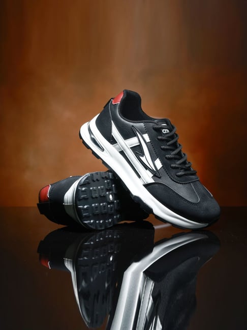 Asian Men's PYTHON-04 Black Running Shoes-picture-16