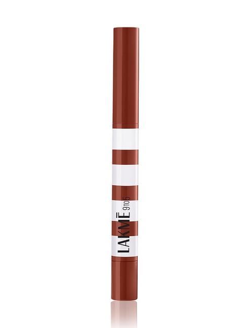 Lakme 9 To 5 Hya Beach Edit 2 In 1 Lipstick + Liner SPF 30 Pro Pink Medium - 2.2 gm-picture-26