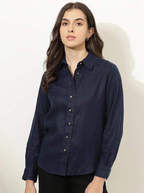 Marks & Spencer LINEN SAFARI SHIRT-picture-12