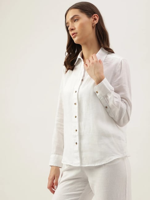 Marks & Spencer LINEN SAFARI SHIRT-picture-17
