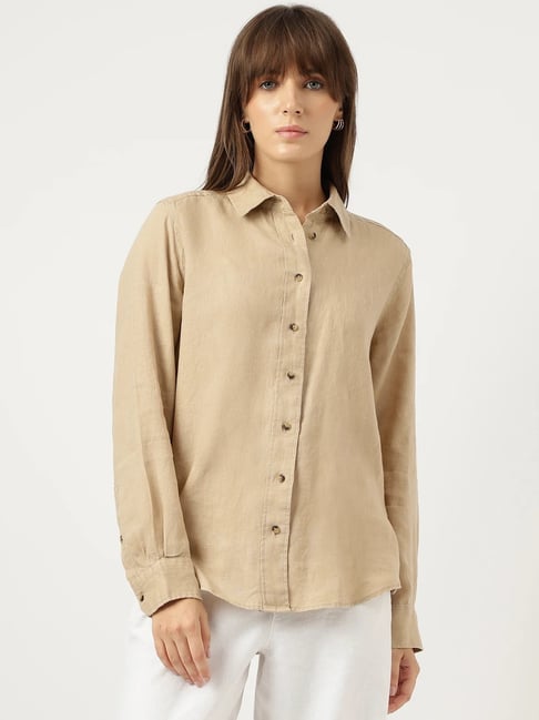 Marks & Spencer LINEN SAFARI SHIRT-picture-15