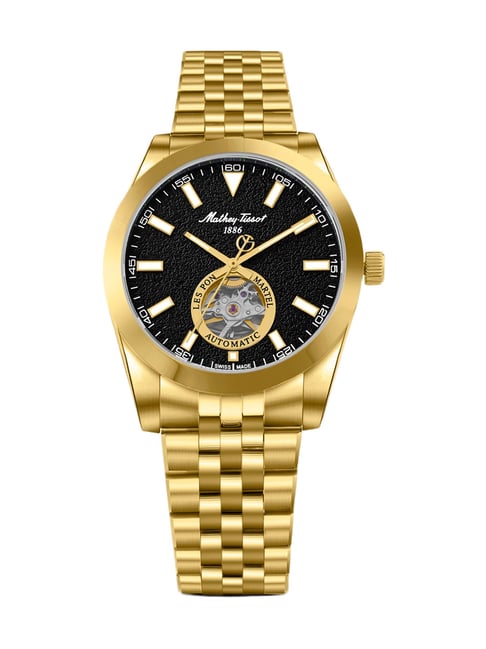 Buy Mathey Tissot EF1450ATPN Mathy I Open Heart Analog Watch For