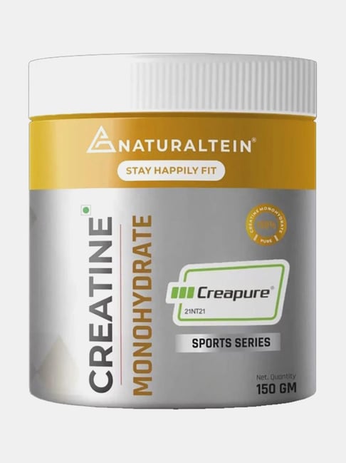 Naturaltein Creapure Creatine Monohydrate Powder - 150 gm