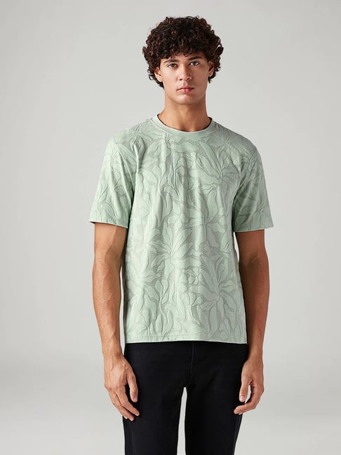 Levi's Men's Printed Regular Fit Textured T-Shirt-picture-48