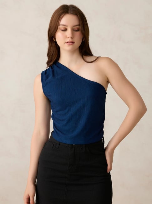 Outzidr Navy Blue Top