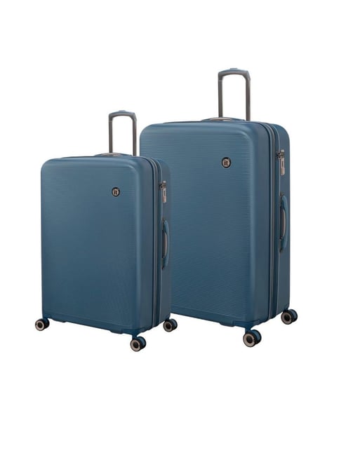 it luggage Teal Rapidity Striped Large Hard Sided Expandable Checked Luggage - Set of 2-picture-29