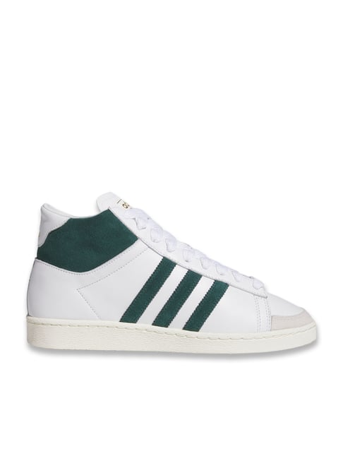 Adidas Originals Jabbar Hi Men's White Casual Sneakers-image-8