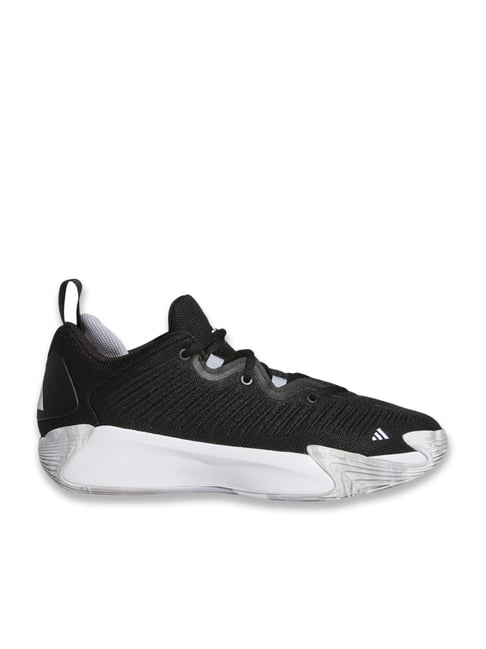 Adidas Initiation Men's Black Basketball Shoes-image-34