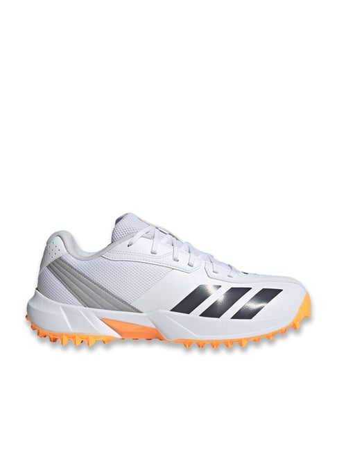 Adidas 22Yds Spikeless Men's White Cricket Shoes-picture-29