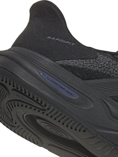 Adidas Cloud Foam Cuxxion - Rapid Fit Men's Black Running Shoes