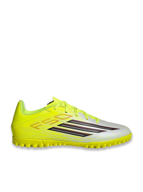 Adidas F50 Club Tf Men's Yellow Football Shoes-picture-37