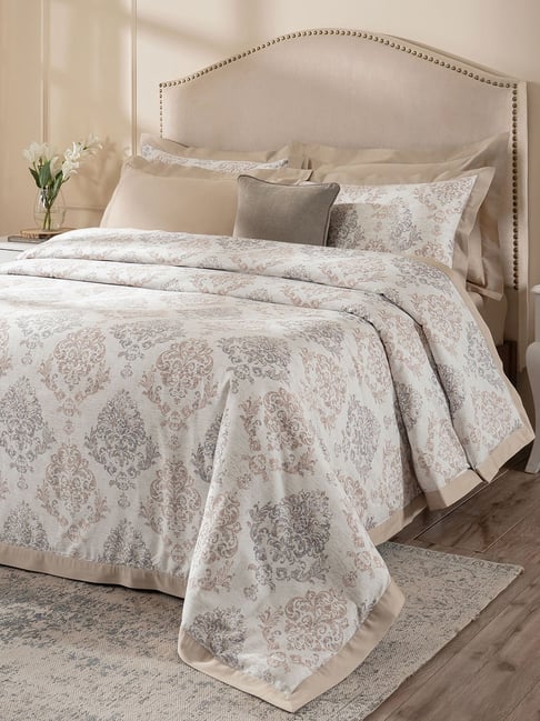 Maspar Cotton King Bedding Set for Gift- Duvet Cover, Bedsheet, Pillow Cases, Cushion Cover & Box-image-25
