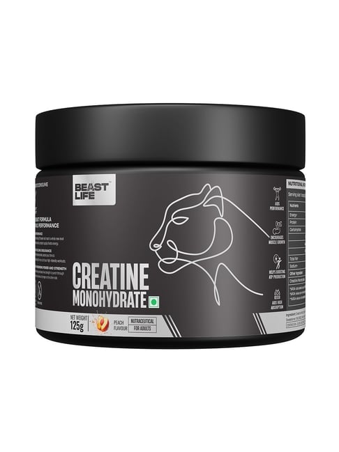 Beastlife Creatine Monohydrate, 33 Servings, Nabl Lab Tested, Micronised Creatine