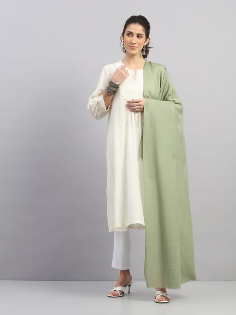 Monte Carlo Womens Regular Fit Self Design Shawl-picture-18