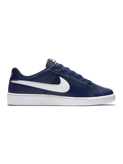 Nike Men's Court Royale Midnight Navy & White Casual Sneakers-picture-39