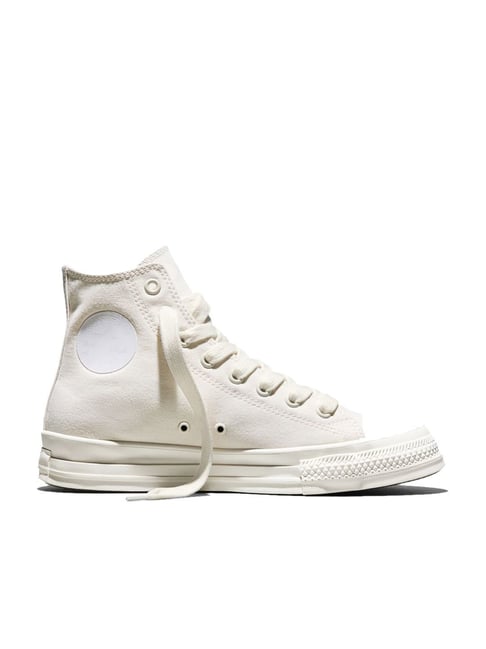Converse Unisex Chuck Taylor Throwback White Ankle High Sneakers-picture-34