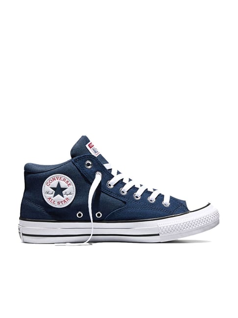 Converse Unisex Chuck Taylor All Star Malden Navy Ankle High Sneakers-image-15