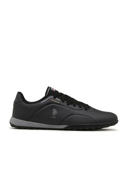 U.S. Polo Assn. Men's The Edge 90 Black Casual Sneakers-picture-10