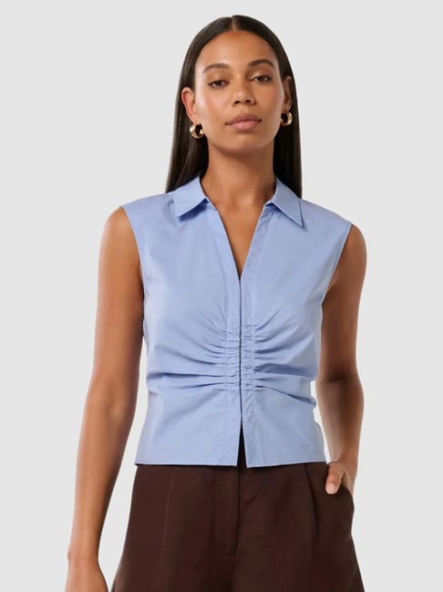 Stella Cotton Ruched Top