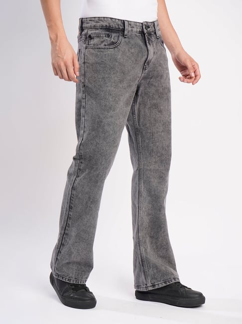 Bene Kleed Grey Relaxed Fit Mid Rise Jeans