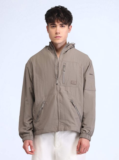 Flying Machine Solid Regular Fit Jacket-picture-26