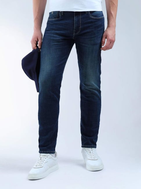 Flying Machine Slash Slim Tapered Fit Authentic Signature Jeans-picture-24