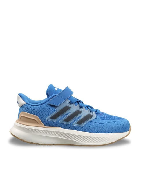 adidas Kids UltraRun 5 EL C Blue Running Shoes-image-38