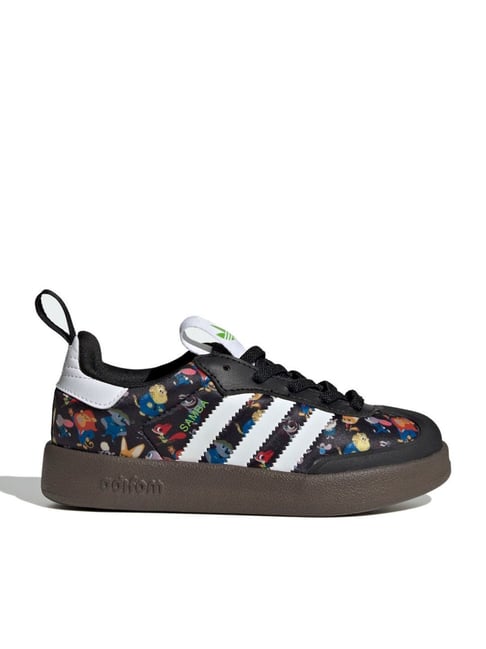 Adidas Originals Kids ADIFOM SAMBA 360 C Black Casual Sneakers-image-24