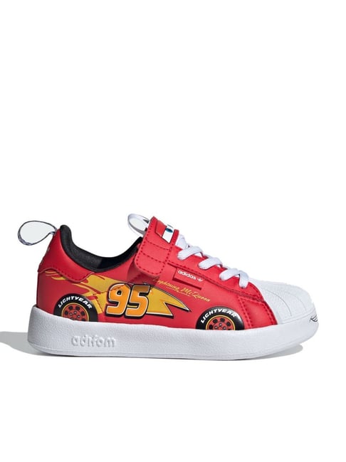 Adidas Originals Kids ADIFOM SUPERSTAR 36 Red Casual Sneakers
