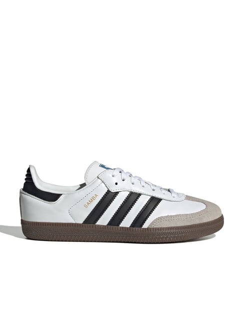 Adidas Originals Kids SAMBA OG C White Casual Sneakers-image-17