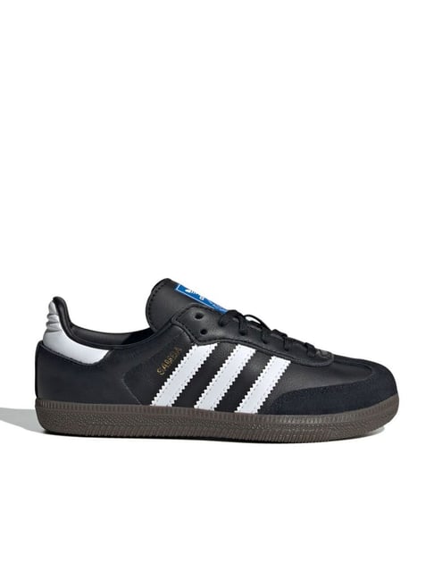 Adidas Originals Kids SAMBA OG C Black Casual Sneakers-image-19