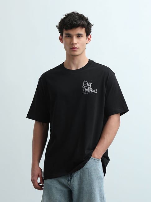 Flying Machine Printed Relaxed Fit T-Shirt-picture-21